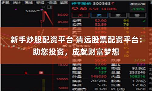 新手炒股配资平台 清远股票配资平台：助您投资，成就财富梦想